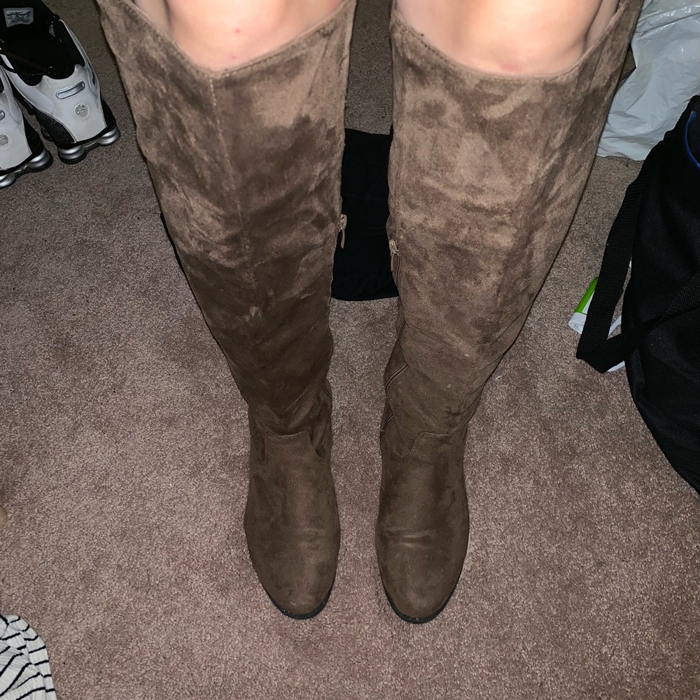 Knee high boots